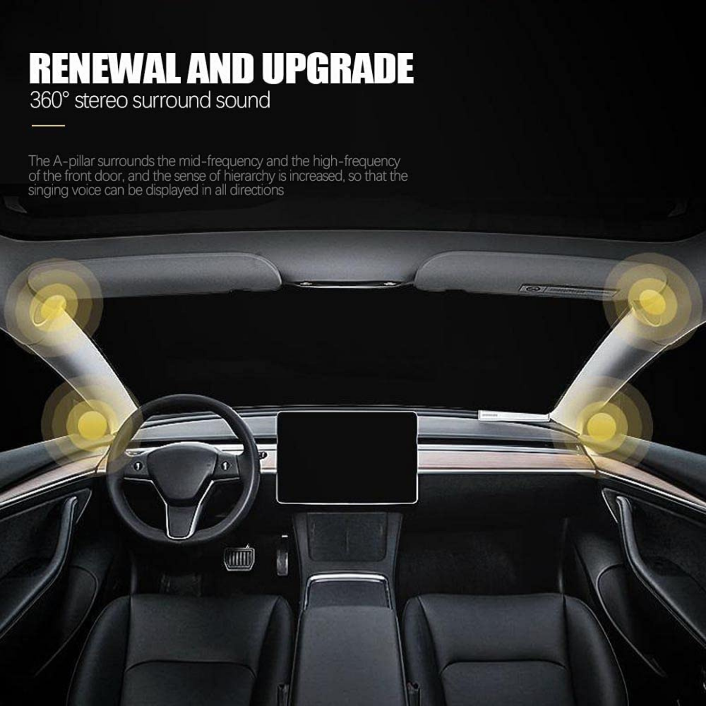 Speakers Sound Activation Cable for Tesla Model 3