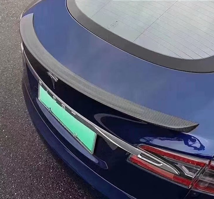 Model S Carbon Fiber Spoiler
